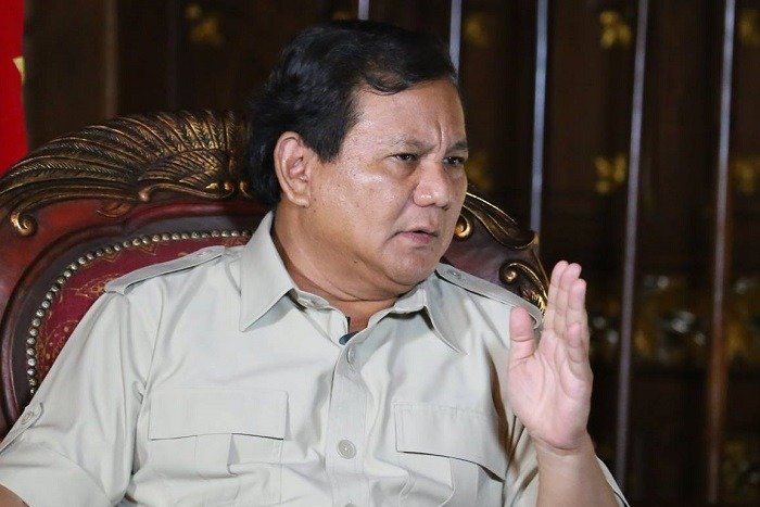 Menteri Pertahanan Prabowo Subianto. (Facebook.com/@Prabowo Subianto )

