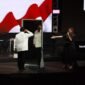 Ketua Umum Partai Gerindra Prabowo Subianto di acara 'Mata Najwa On Stage: 3 Bacapres Bicara Gagasan' di Graha Sabha Pramana UGM. (Facbook.com/@Prabowo Subianto )
