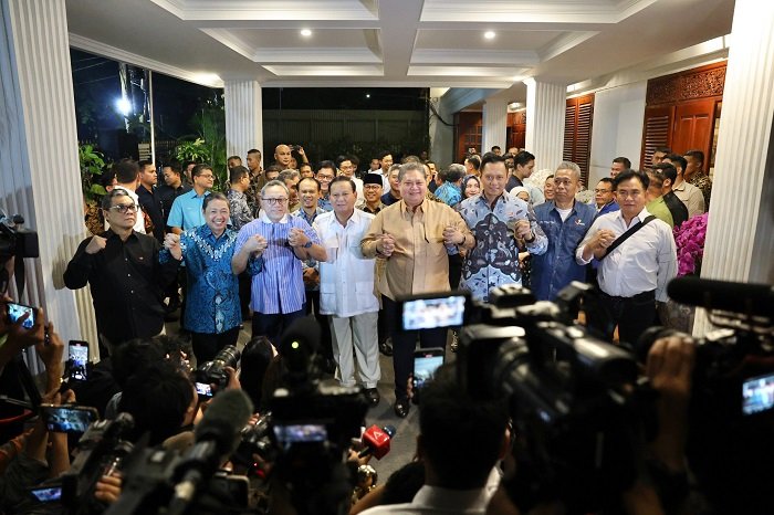 Koalisi Indonesia Maju (KIM) secara resmi mengumumkan cawapres Gibran Rakabuming Raka. (Dok. Tim Media Prabowo Subianto)

