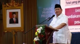 'Deklarasi Setia Prabowo: Dukungan Prabowo Presiden 2024' di Hotel Kartika Chandra, Jl Gatot Subroto, Jakarta Selatan. (Dok. Tim Media Prabowo)

