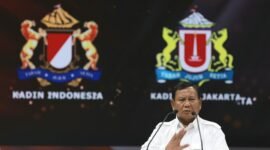 Prabowo Subianto saat berdialog bersama Kamar Dagang dan Industri Indonesia (Kadin) di Jakarta, Jumat, 12 Januari 2024. (Dok. TKN Prabowo Gibran)