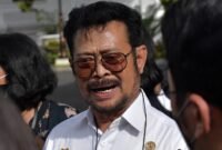 Eks Menteri Pertanian Syahrul Yasin Limpo. (Dok. Setkab.go.id)