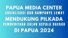 Sosialisasi dan kampanye calon kepala daerah melalui pemberitaan secara masif. (Dok. Media Center/ Budipur/ 0853155577)