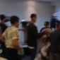 Pembubaran acara dilakukan oleh sekelompok orang tak dikenal (OTK) di hotel kawasan Kemang, Jakarta Selatan. (Dok. Tangkapan layar Yuotube.com NKRI POST)