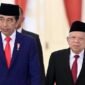Presiden Joko Widodo bersama Wakil Presiden (Wapres) Ma'ruf Amin. (Instagram.com @kyai_marufamin)