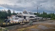 Kapal West Papua Cruiser, salah satu aset daerah yang tetap terawat meski tanpa dukungan biaya operasional sejak 2021. (Dok. Dullah)