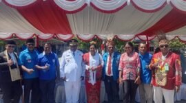 Upacara HUT ke-80 RI di Sorong jadi momentum refleksi pembangunan Papua Barat Daya. (Dok. Dullah)