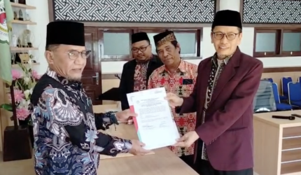 dr faisal daftar calon rektor iain fattahul muluk papua